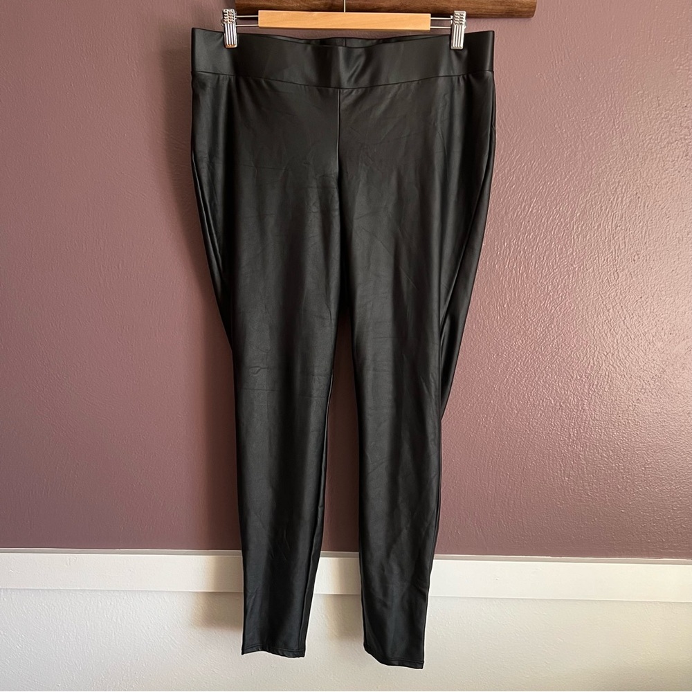 Torrid Faux Leather Leggings - Picture 2 of 8